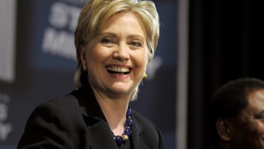 Editorial-Use-Hillary-Clinton-Laugh